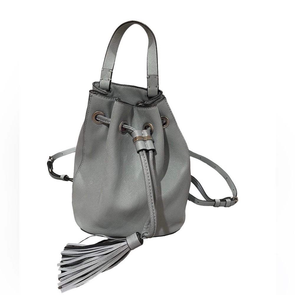 H&M small leather backpack purse